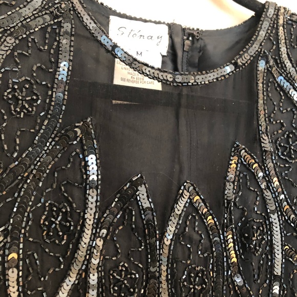 Gorgeous Beaded Sténay Top - Picture 2 of 7